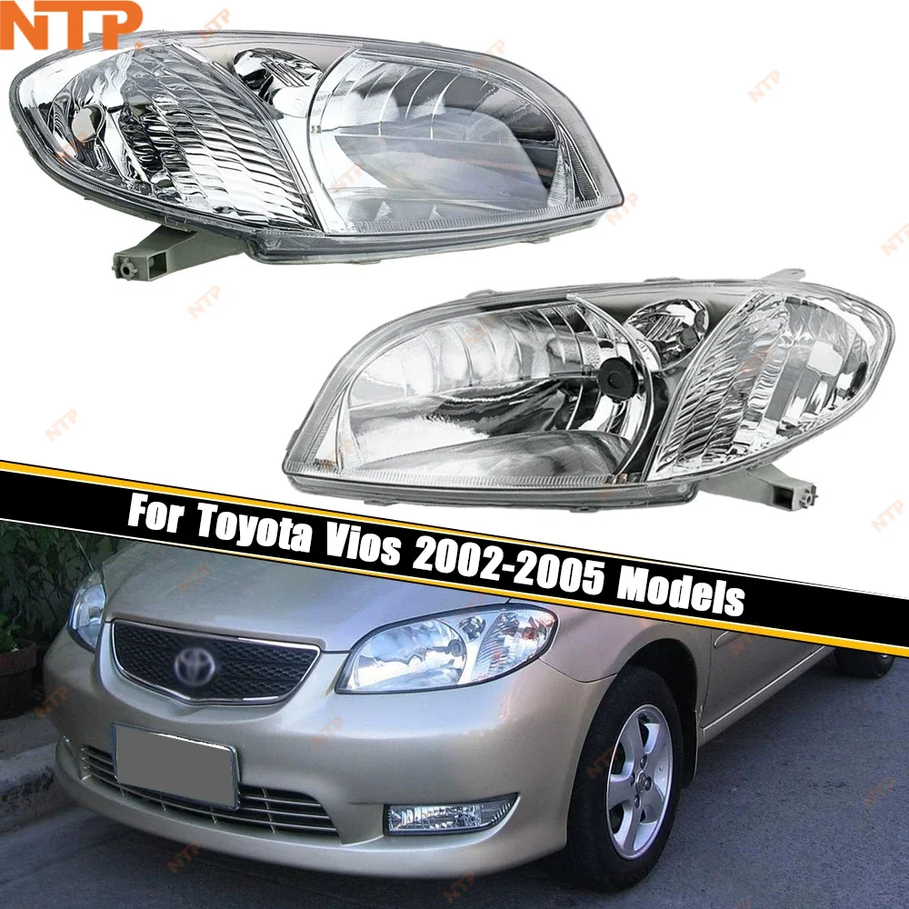 Комплект фар (пара) для Toyota Vios 2002-2005: передние фары, ДХО, поворотники, Plug-and-Play замена
Комплект фар (пара) для Toyota Vios 2002-2005: передние фары, ДХО, поворотники, Plug-and-Play замена