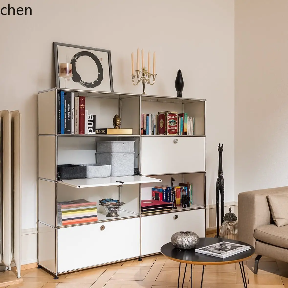 HYS Modular Combination Stainless Steel Sideboard Living Room TV Cabinet Simple Storage Cabinet
HYS Modular Combination Stainless Steel Sideboard Living Room TV Cabinet Simple Storage Cabinet
