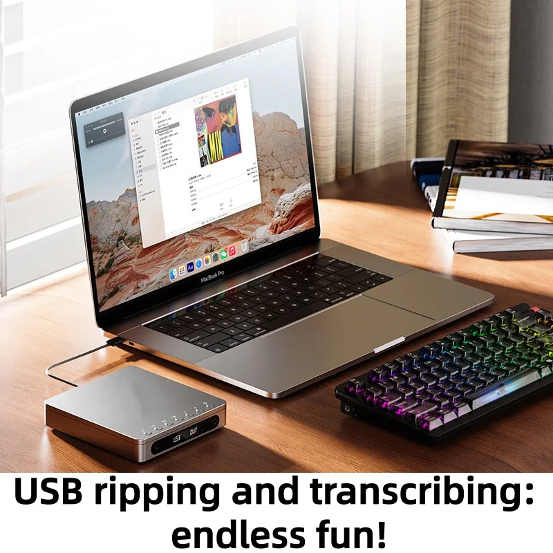 DM13 Player HIFI Portable High Sound Quality Stereo CD Player with Long-Lasting Battery Usb Ripping Optical/Coaxial/3.5mm/4.4mm
DM13 Player HIFI Portable High Sound Quality Stereo CD Player with Long-Lasting Battery Usb Ripping Optical/Coaxial/3.5mm/4.4mm