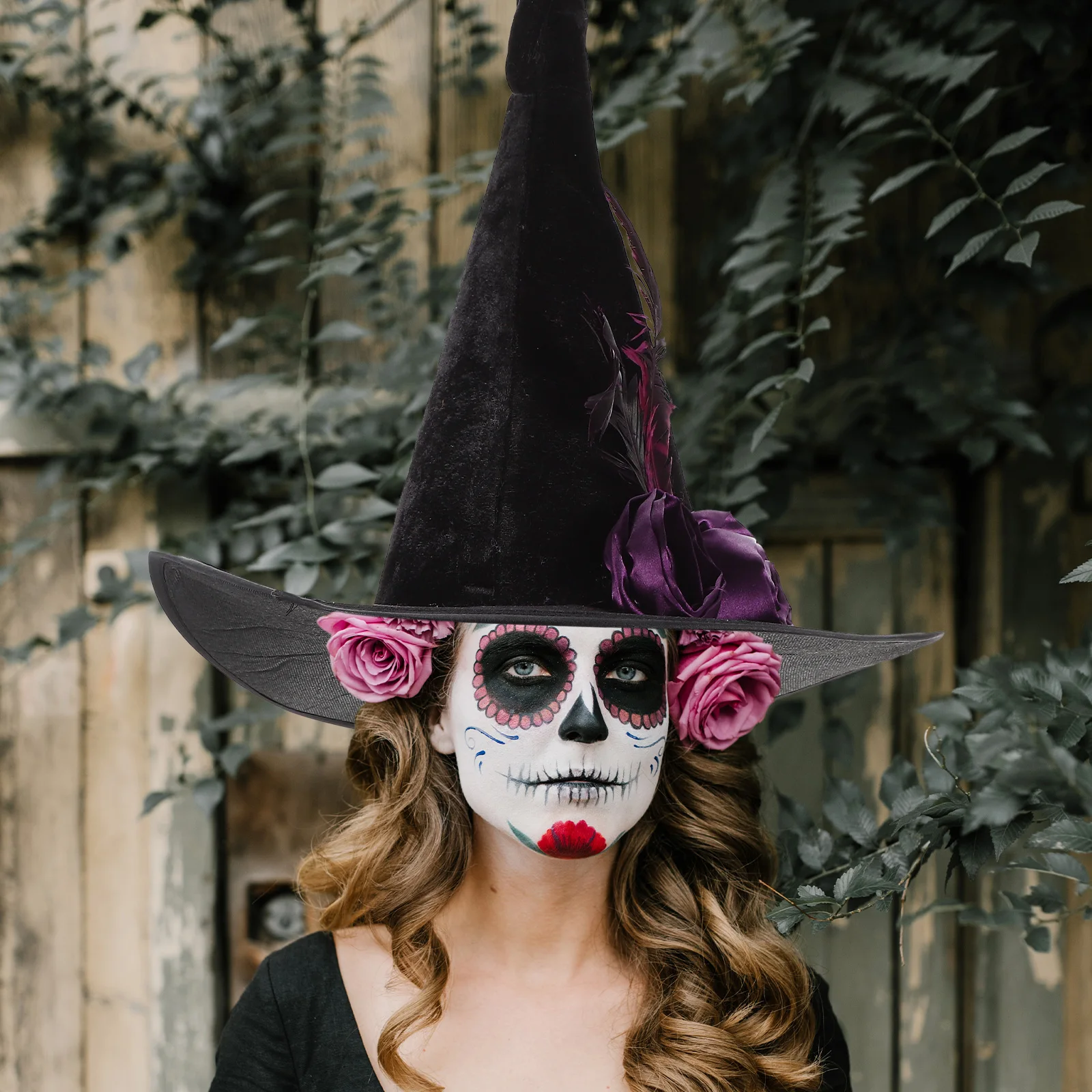 Witch Hat Cloth Durable Supple Costume Prop Halloween Party Cosplay Hat Reusable Easy Clean Witch Cap For Halloween Cosplay
Witch Hat Cloth Durable Supple Costume Prop Halloween Party Cosplay Hat Reusable Easy Clean Witch Cap For Halloween Cosplay