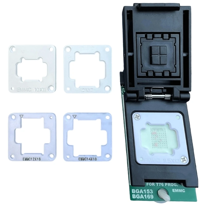 BGA153 BGA169 Адаптер Socket Socket Высокая частота для программиста T76 заменяет
BGA153 BGA169 Адаптер Socket Socket Высокая частота для программиста T76 заменяет