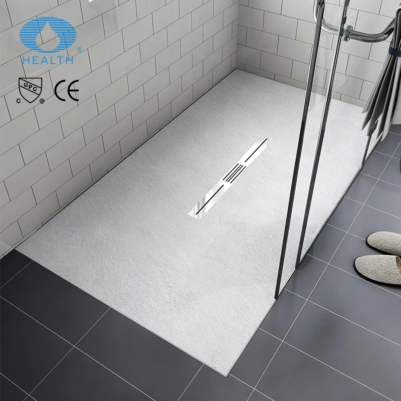 European Bathroom SMC Shower Base Non-Slip Textured Wet Room Shower Tray
European Bathroom SMC Shower Base Non-Slip Textured Wet Room Shower Tray