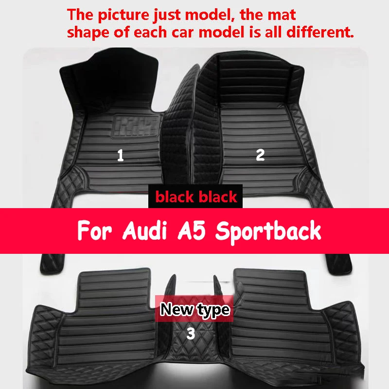 Custom Car Floor Mats for Audi A5 Sportback 4 Doors 2017-2022 Years 100% Fit Auto Interior Details Car Accessories Carpet
Custom Car Floor Mats for Audi A5 Sportback 4 Doors 2017-2022 Years 100% Fit Auto Interior Details Car Accessories Carpet