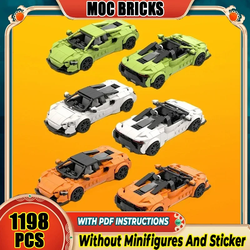 Чемпион Скоростные автомобили Moc Строительные блоки Две формы Городские автомобили Модель Технология Модульный подарок Игрушки DIY Наборы Сборка Праздничные подарки
Чемпион Скоростные автомобили Moc Строительные блоки Две формы Городские автомобили Модель Технология Модульный подарок Игрушки DIY Наборы Сборка Праздничные подарки