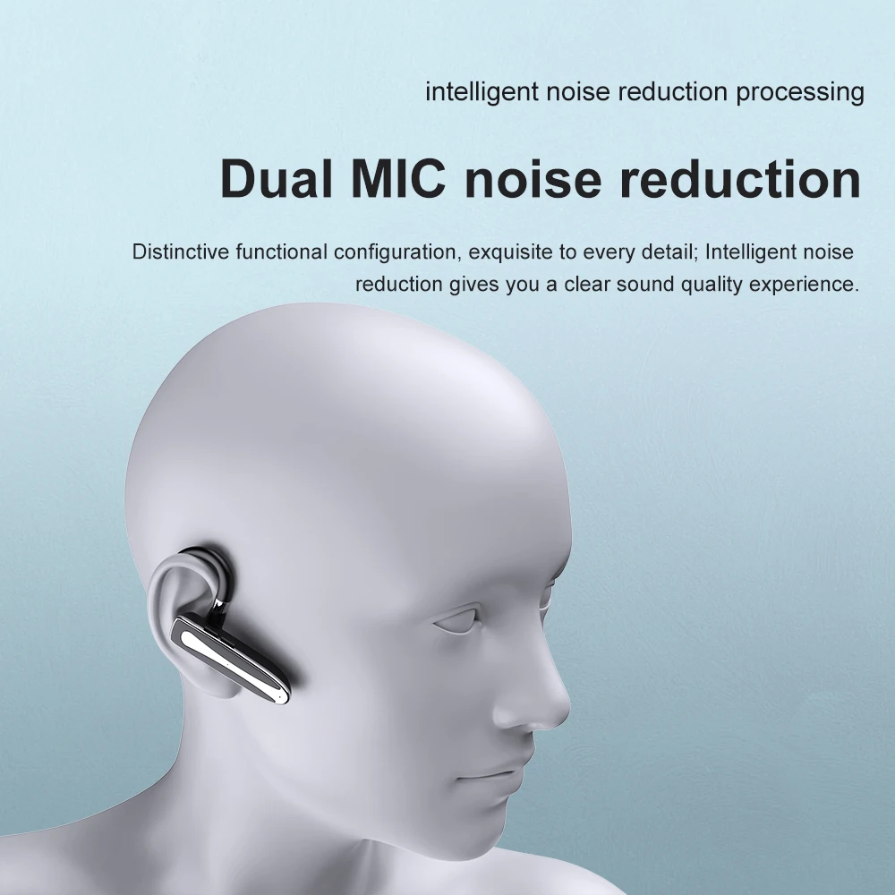 TESDINE 530-1 Wireless Bluetooth Earphones Intelligent Noise Reduction Universal Business Sports Earphones
TESDINE 530-1 Wireless Bluetooth Earphones Intelligent Noise Reduction Universal Business Sports Earphones