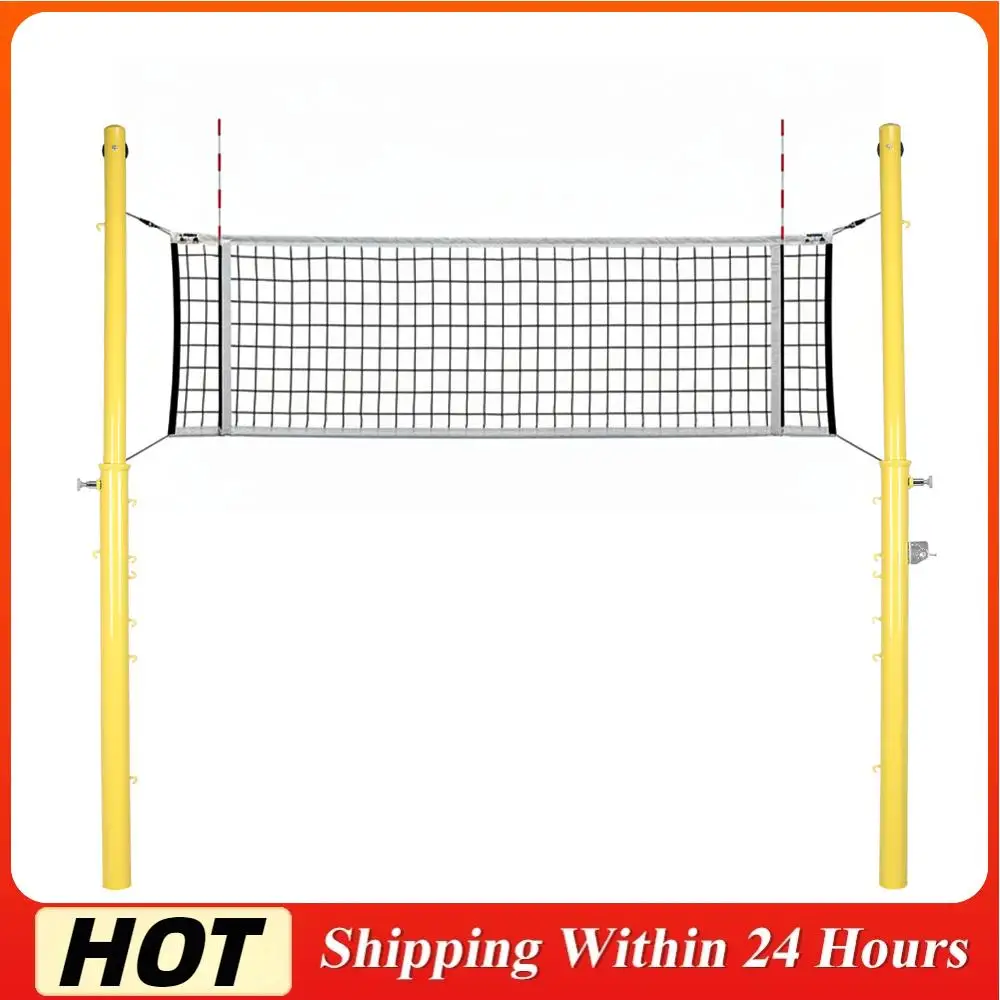 Многофункциональные волейбольные стойки с креплением в грунт, регулируемые по высоте (от 1,5 м до 2,4 м), для взрослых, стадионов и садов
Многофункциональные волейбольные стойки с креплением в грунт, регулируемые по высоте (от 1,5 м до 2,4 м), для взрослых, стадионов и садов