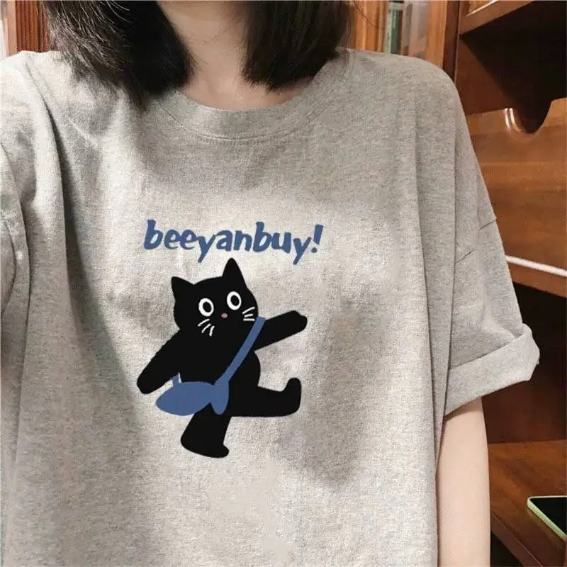 Футболка свободного кроя из чистого хлопка с коротким рукавом, летняя, модная, бренд DK Mesa, с круглым вырезом, с животным принтом, крутой стиль
Футболка свободного кроя из чистого хлопка с коротким рукавом, летняя, модная, бренд DK Mesa, с круглым вырезом, с животным принтом, крутой стиль