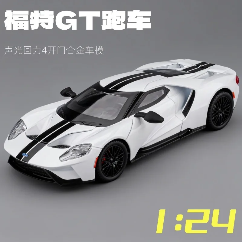 1:24 Scale Ford GT Diecast Alloy Sports Car Model with Openable Parts Adjustable Rear Wing for Collectors and Hobby Display
1:24 Scale Ford GT Diecast Alloy Sports Car Model with Openable Parts Adjustable Rear Wing for Collectors and Hobby Display