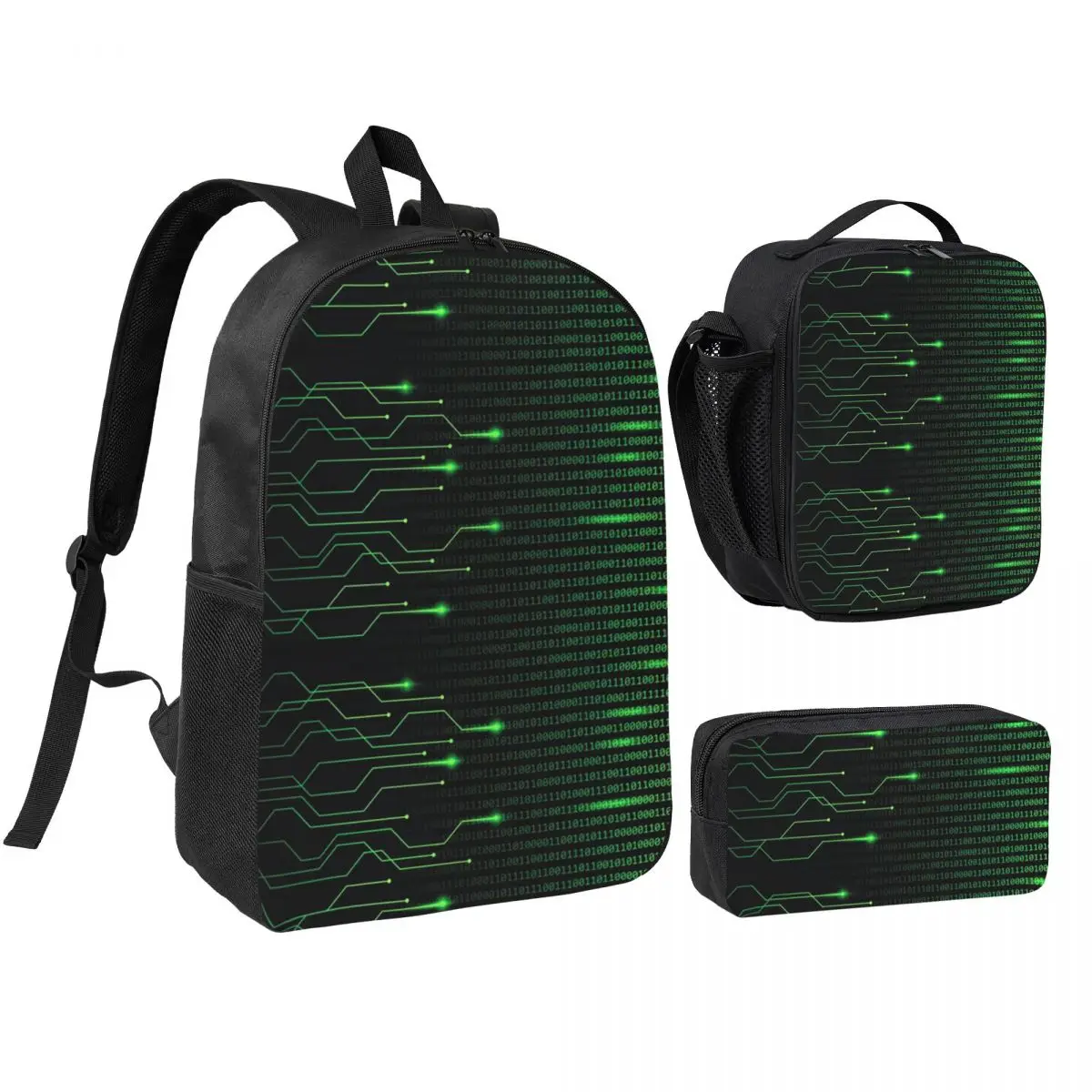 Binary Code Inside Throw Backpack Student BookBag School Bag Shoulder Bags 3ps Insulated Lunch Bag Pencil Case
Binary Code Inside Throw Backpack Student BookBag School Bag Shoulder Bags 3ps Insulated Lunch Bag Pencil Case