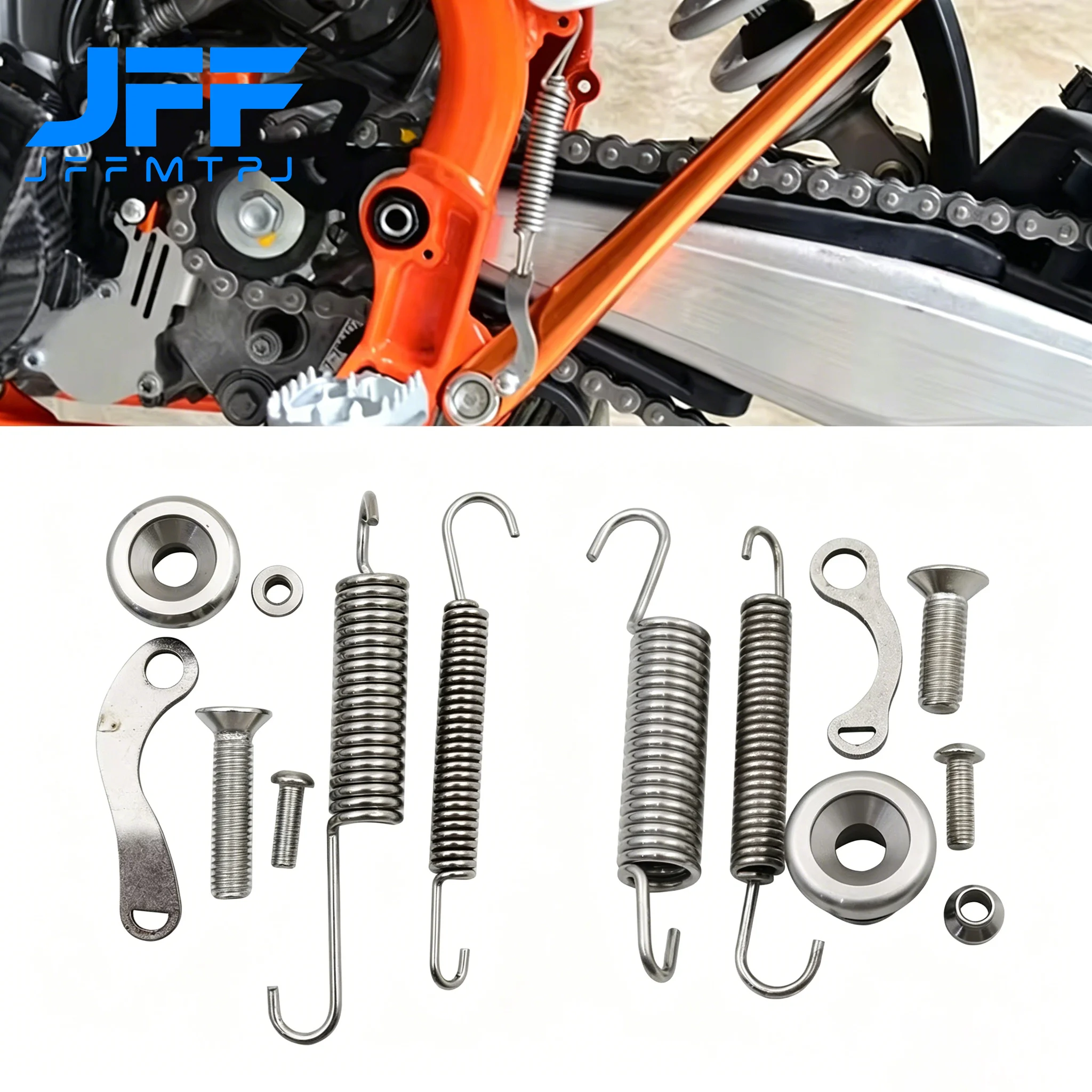 Kickstand Side Stand Springs Kit For KTM EXC EXCF XC XCW XCF XCF-W Six Days 125 200 250 300 350 450 500 Husqvarna FE FX TE TX
Kickstand Side Stand Springs Kit For KTM EXC EXCF XC XCW XCF XCF-W Six Days 125 200 250 300 350 450 500 Husqvarna FE FX TE TX