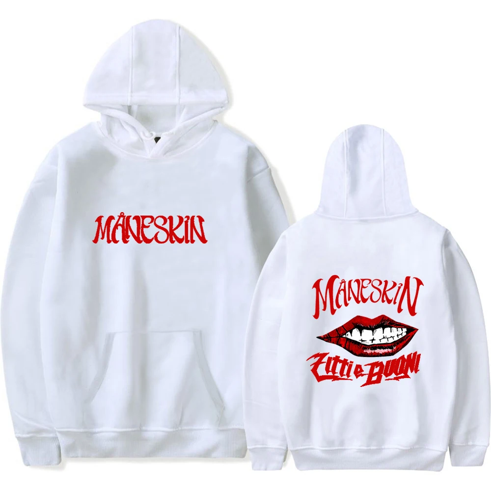 Maneskin Hoodie Unisex Long Sleeve Tracksuit Women Men's Outwear Harajuku Streetwear Fashion Clothes Plus Size
Maneskin Hoodie Unisex Long Sleeve Tracksuit Women Men's Outwear Harajuku Streetwear Fashion Clothes Plus Size