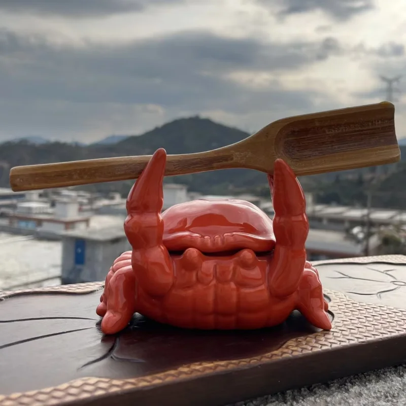 Crab ceramic ashtray, little tea pet, office, home, living room, covered anti-fly ash, cute Chinese-style decorative item
Crab ceramic ashtray, little tea pet, office, home, living room, covered anti-fly ash, cute Chinese-style decorative item