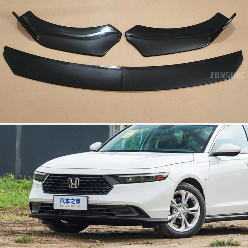 Для Honda Accord 2008-2024 года, сплиттер губ переднего бампера, универсальный комплект аксессуаров для тела спойлера
Для Honda Accord 2008-2024 года, сплиттер губ переднего бампера, универсальный комплект аксессуаров для тела спойлера