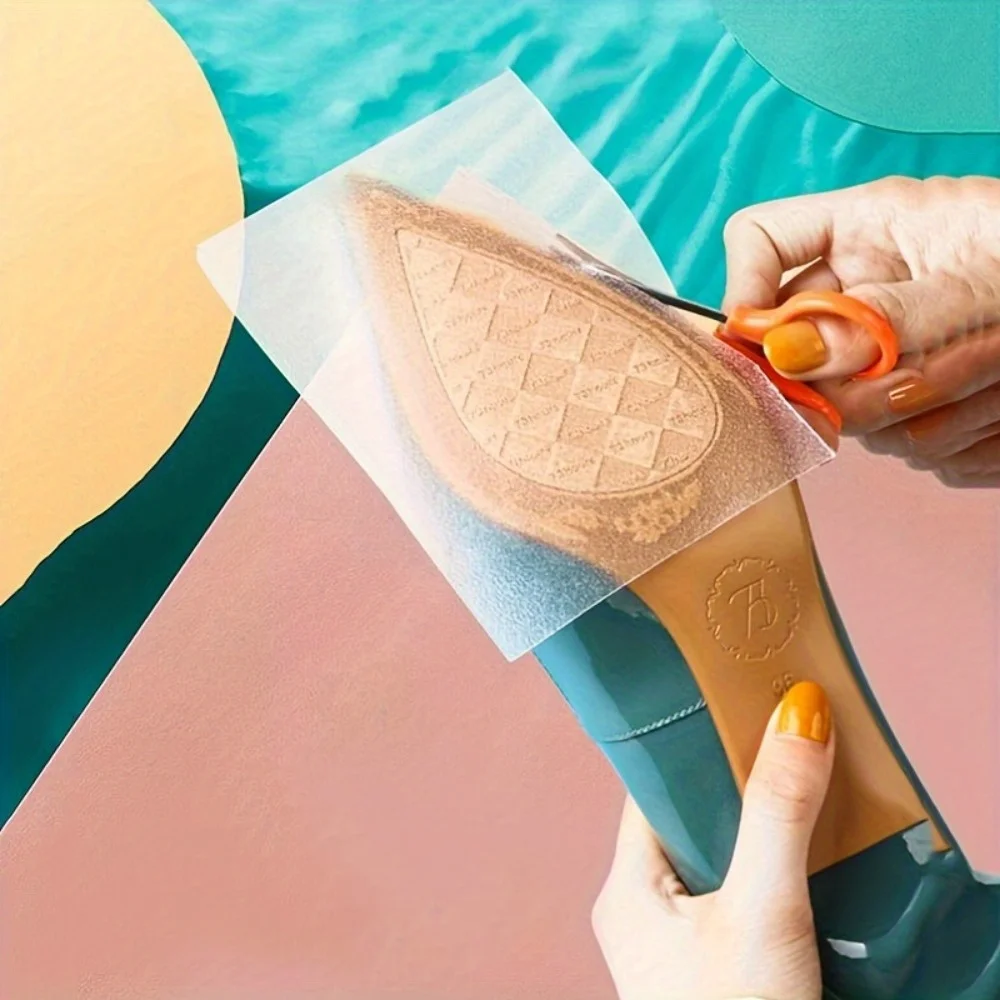 1 roll of self-adhesive shoe sole stickers - lightweight, non-slip, cut-to-fit, protect your heels!
1 roll of self-adhesive shoe sole stickers - lightweight, non-slip, cut-to-fit, protect your heels!
