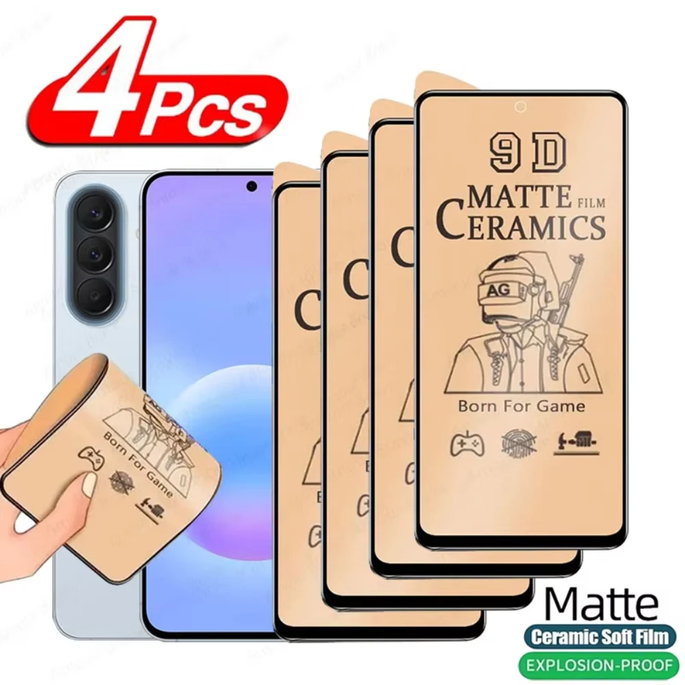 4PCS Matte Ceramic Film For Samsung Galaxy A57 A37 A17 A56 A36 A55 A16 A26 A15 A54 A35 A14 A34 A13 A53 A52 A33 Screen Protector
4PCS Matte Ceramic Film For Samsung Galaxy A57 A37 A17 A56 A36 A55 A16 A26 A15 A54 A35 A14 A34 A13 A53 A52 A33 Screen Protector