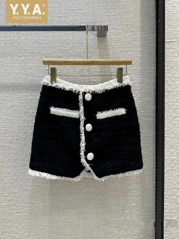 French Style Vintage Women Spring Short Mini Skirt Brand New Designer Tassels Weave Skirts A Line Buttons Party Sexy Wrap Skirt
French Style Vintage Women Spring Short Mini Skirt Brand New Designer Tassels Weave Skirts A Line Buttons Party Sexy Wrap Skirt