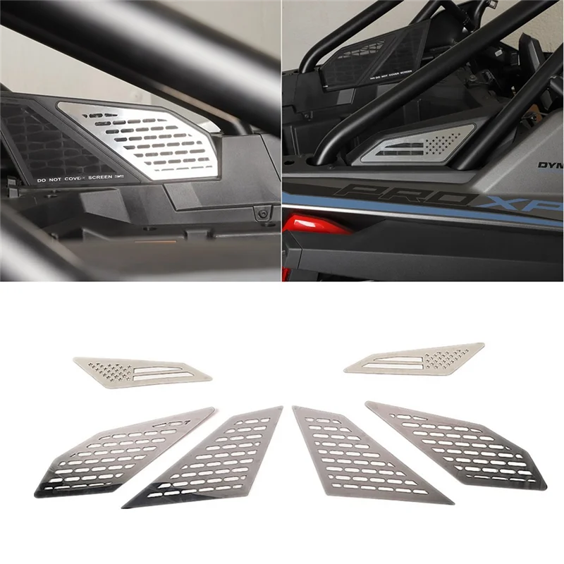 A09E-Air Intake / Clutch Vent Outlet Cover Trim Stainless Steel For Polaris RZR PRO XP Ultimate 2021 2022 Accessories
A09E-Air Intake / Clutch Vent Outlet Cover Trim Stainless Steel For Polaris RZR PRO XP Ultimate 2021 2022 Accessories