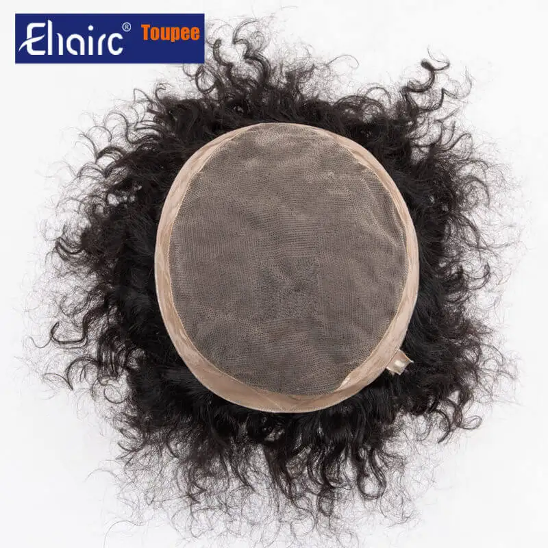 Water Curly Toupee For Men Mono Hair System Unit for Men Durable Male Hair Prosthesis 100% Human Hair Replacement Men's Wig
Water Curly Toupee For Men Mono Hair System Unit for Men Durable Male Hair Prosthesis 100% Human Hair Replacement Men's Wig