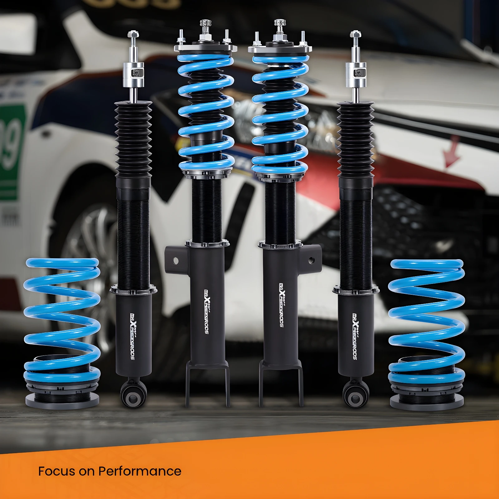 New Version Adjustable Coilovers For Tesla Model 3 EV RWD 5YJ3 2017+ Shock Strut
New Version Adjustable Coilovers For Tesla Model 3 EV RWD 5YJ3 2017+ Shock Strut