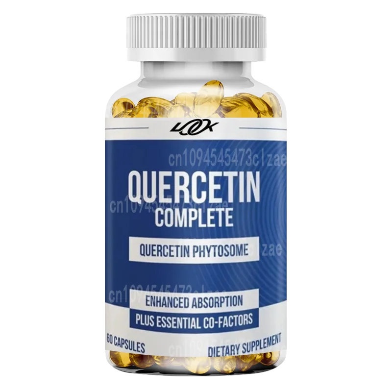 Корпус для растений Quercetin, с 50-кратным увеличением скорости впитывания, содержащим бремолином, цинком и витамином С (60 капсул)
Корпус для растений Quercetin, с 50-кратным увеличением скорости впитывания, содержащим бремолином, цинком и витамином С (60 капсул)