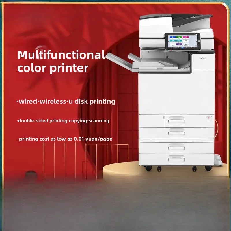 Цветной принтер формата А3, копировальный аппарат, встроенный высокоскоростной двусторонний сканирующий большой коммерческий офис
Цветной принтер формата А3, копировальный аппарат, встроенный высокоскоростной двусторонний сканирующий большой коммерческий офис