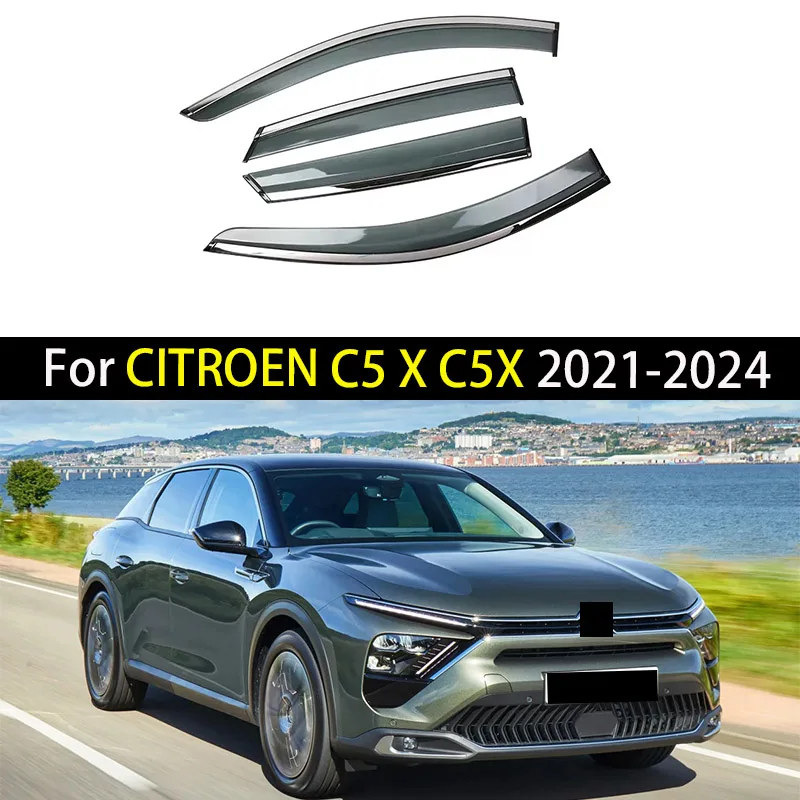Car Window Visor For CITROEN C5 X C5X 2021 2022 2023 Deflectors Window Rain Guard Weathershield Sun Rain Guard
Car Window Visor For CITROEN C5 X C5X 2021 2022 2023 Deflectors Window Rain Guard Weathershield Sun Rain Guard