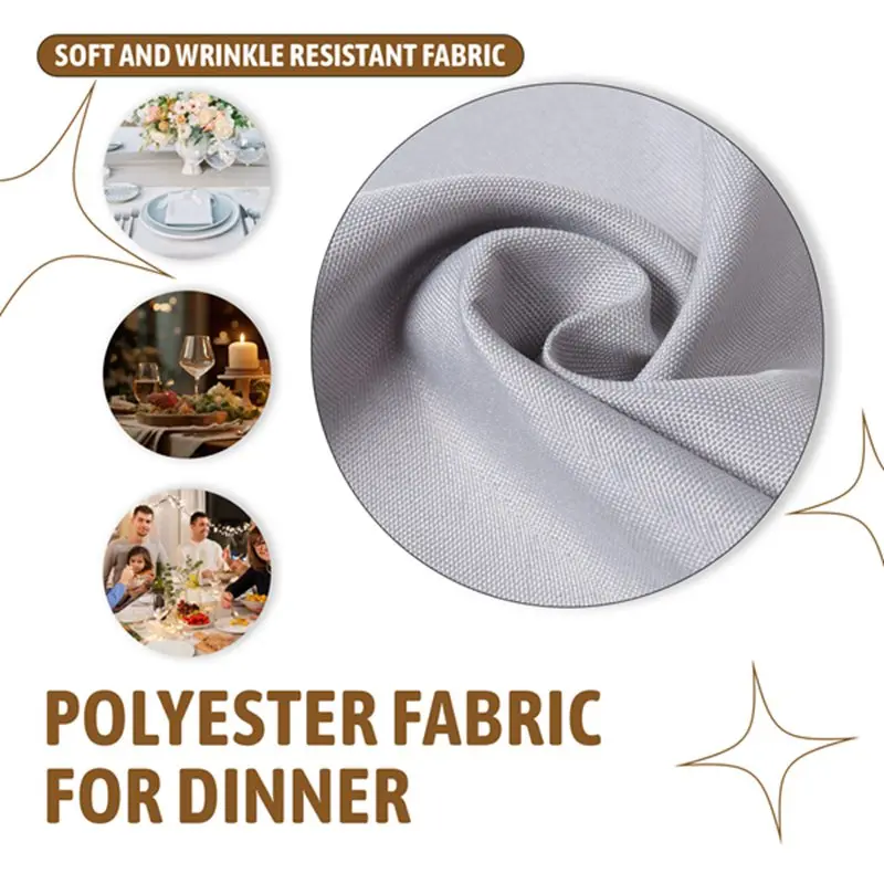 10 шт. 48X48 см салфетки из полиэстера для ресторана, свадьбы, банкета, ужина, серебристо-серый-A51M
10 шт. 48X48 см салфетки из полиэстера для ресторана, свадьбы, банкета, ужина, серебристо-серый-A51M
