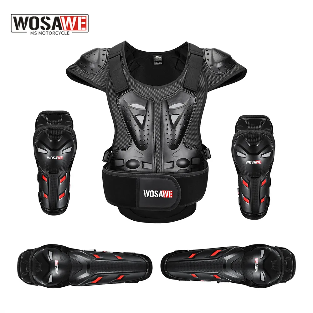 WOSAWE Motorcycle Jacket Set Knee Elbow Pads Racing Armor Protector ATV Motocross Body Protection Vest Clothing Protective Gear
WOSAWE Motorcycle Jacket Set Knee Elbow Pads Racing Armor Protector ATV Motocross Body Protection Vest Clothing Protective Gear