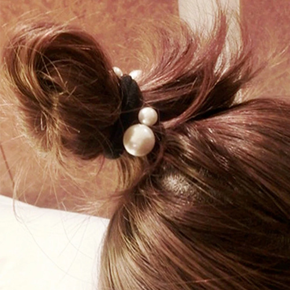 10 Pcs Pearl Hair Ring Bright Color Durable Large Bands Ponytail Holders For Women Hair Accessories Everyday Wear
10 Pcs Pearl Hair Ring Bright Color Durable Large Bands Ponytail Holders For Women Hair Accessories Everyday Wear
