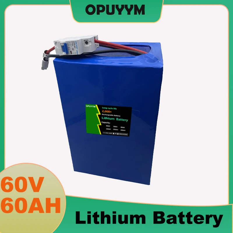 Lithium 60V 60AH LI-ION Battery Free Charger 4000W 4500W 5000W Suit for Motorcycle Forklift Electric Vehicle
Lithium 60V 60AH LI-ION Battery Free Charger 4000W 4500W 5000W Suit for Motorcycle Forklift Electric Vehicle