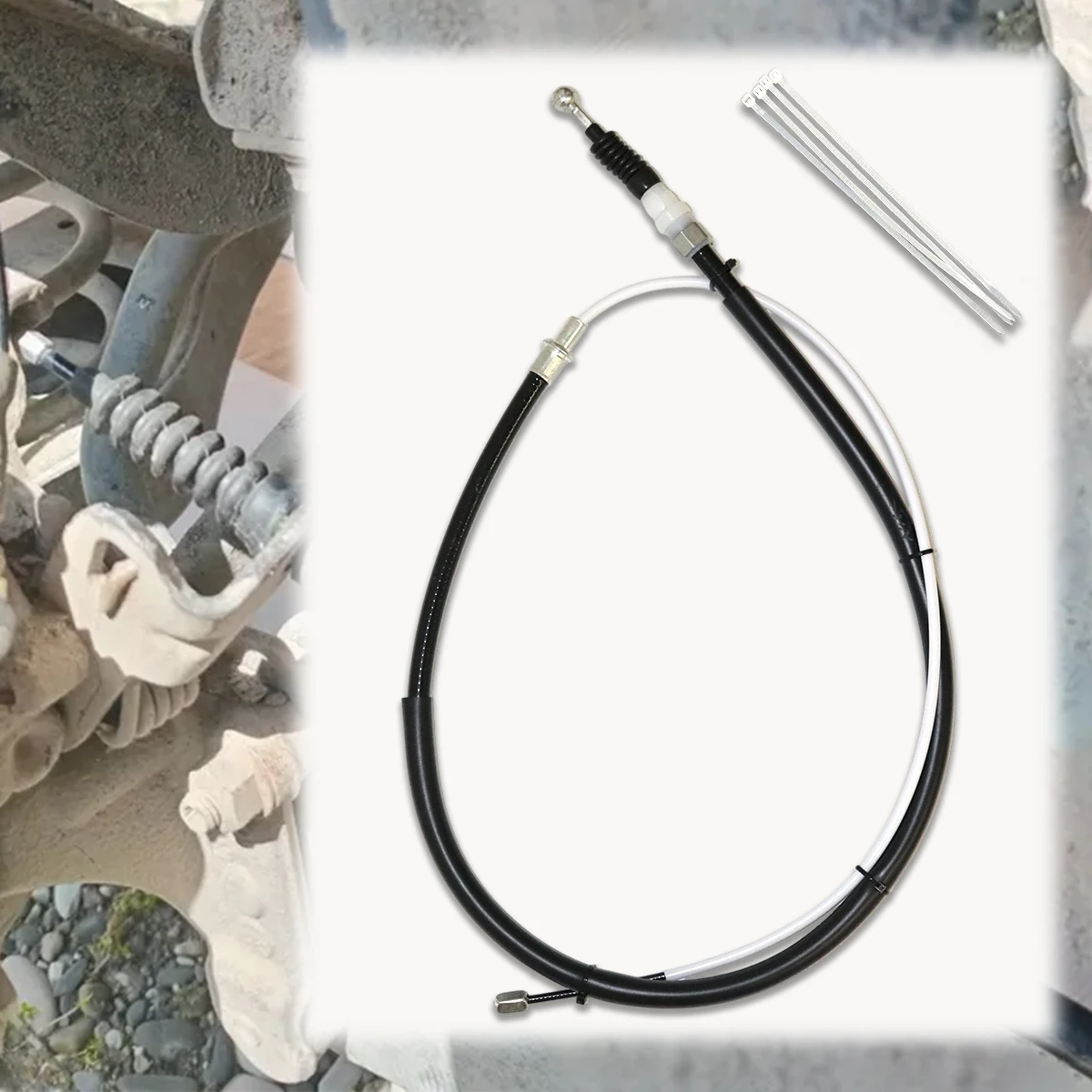 For VW Golf Plus 521 5M1 V 1K1 1K5 R Mk6 2.0T Rear Parking Brake Cable High Tensile Wear Resistant Weatherproof Free Zip Ties
For VW Golf Plus 521 5M1 V 1K1 1K5 R Mk6 2.0T Rear Parking Brake Cable High Tensile Wear Resistant Weatherproof Free Zip Ties