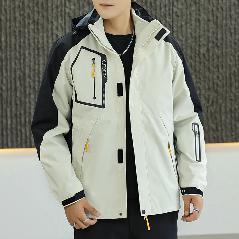 ex Tee-in-One Fce Lined Thiened Windproof Hiking Jaet Outdoor Sports Coat with Removable Cap Modern Sle Long S...
ex Tee-in-One Fce Lined Thiened Windproof Hiking Jaet Outdoor Sports Coat with Removable Cap Modern Sle Long S...