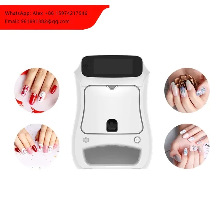 AI Nail Art Printer Machine Automatic Nail Printing Device For Beauty Salon Custom Design Support Upload Own Pictures
AI Nail Art Printer Machine Automatic Nail Printing Device For Beauty Salon Custom Design Support Upload Own Pictures
