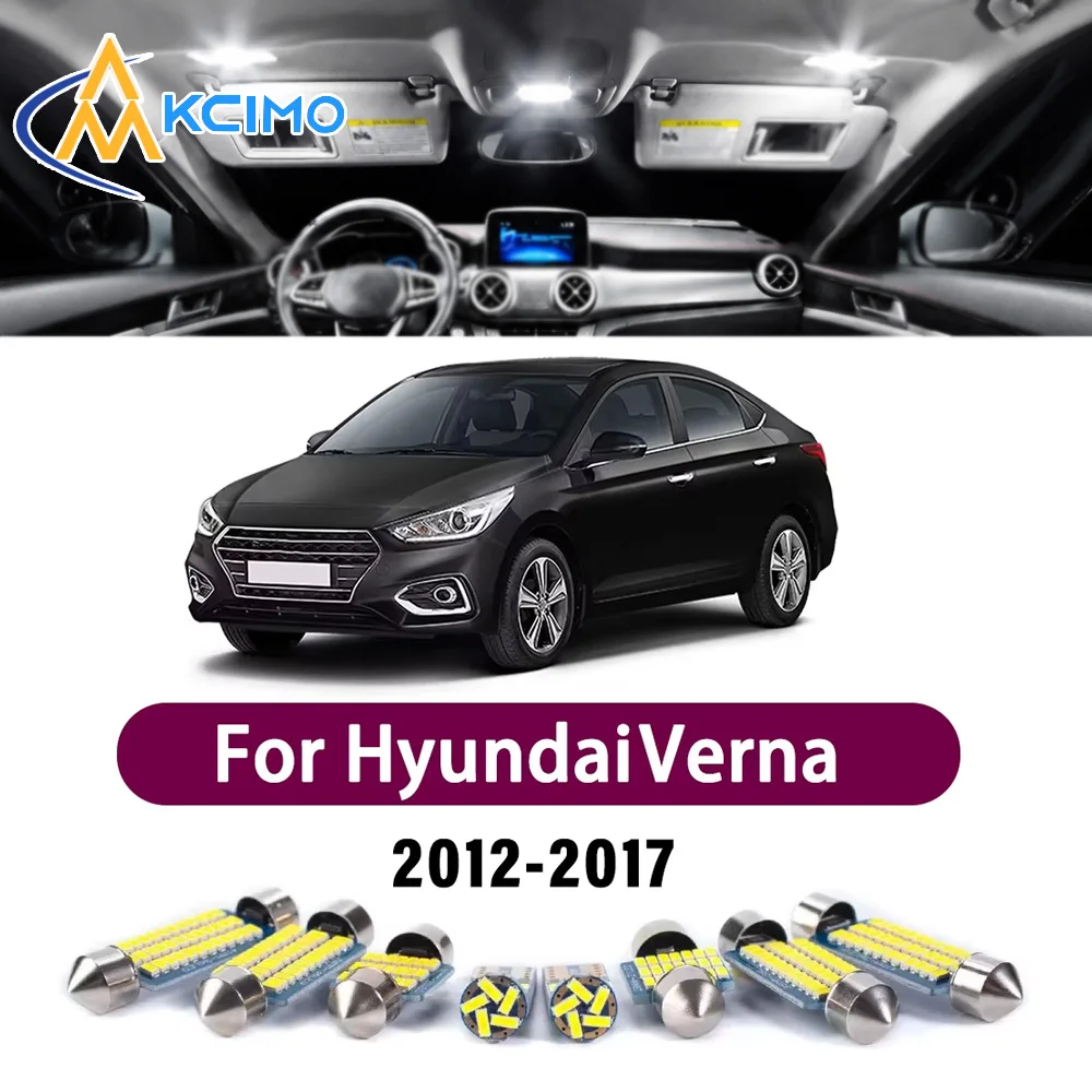 Energy Saving & Safer LED Interior For Hyundai Verna 2012-2017 Canbus Car Dome Reading Trunk Lamp Auto Lighting Accessories
Energy Saving & Safer LED Interior For Hyundai Verna 2012-2017 Canbus Car Dome Reading Trunk Lamp Auto Lighting Accessories