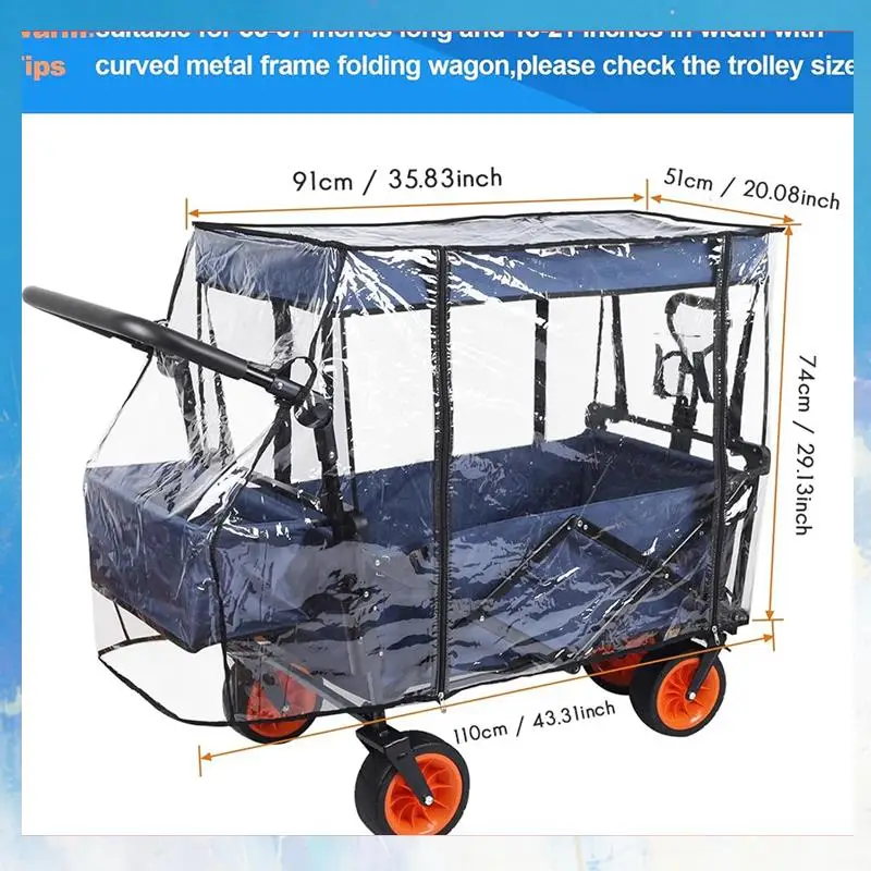 Retail Wagon Covers Waterproof Clear Plastic Awning For Camping Picnic Garden Use For Outdoor Camping Picnic Waterproof
Retail Wagon Covers Waterproof Clear Plastic Awning For Camping Picnic Garden Use For Outdoor Camping Picnic Waterproof
