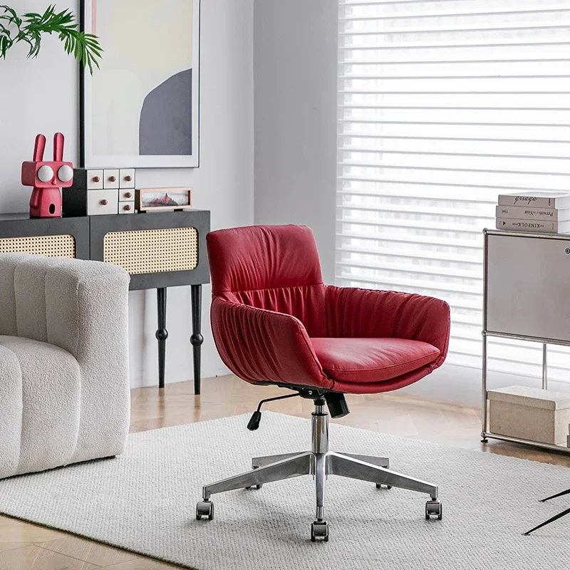 Computer Chair Desk Office Wheels Swivel Gaming Lazy Leather Pc Room Low Work Wooden Chairs Relaxing Muebles Armchairs Relax
Computer Chair Desk Office Wheels Swivel Gaming Lazy Leather Pc Room Low Work Wooden Chairs Relaxing Muebles Armchairs Relax