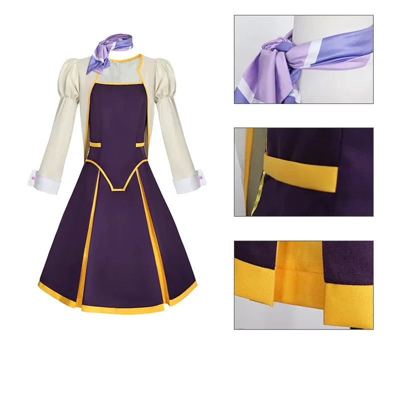 Anime Magia Record Post-Apocalyptic Hotel Yachiyo Costume Uniform Outfit for Women Halloween Party Cosplay Disguise dl;1
Anime Magia Record Post-Apocalyptic Hotel Yachiyo Costume Uniform Outfit for Women Halloween Party Cosplay Disguise dl;1
