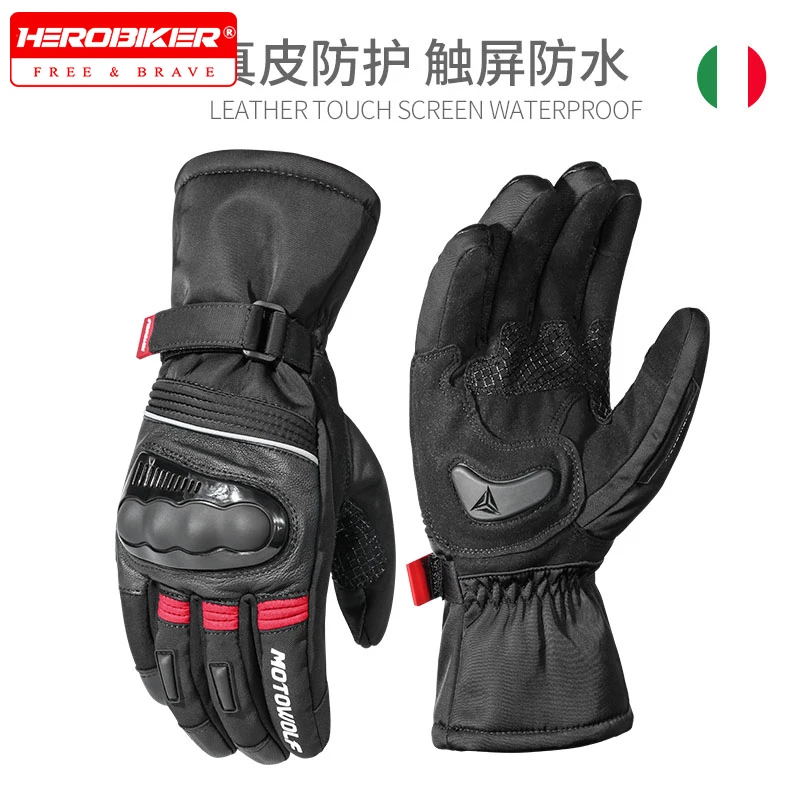 Winter Motorcycle Gloves Leather Electrically Heated Motorcycle Rider Equipment Waterproof Warm Touchscreen Bicycle Protection
Winter Motorcycle Gloves Leather Electrically Heated Motorcycle Rider Equipment Waterproof Warm Touchscreen Bicycle Protection