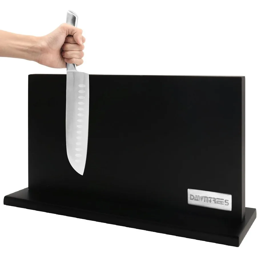 Large Black Magnetic Knife Holder 16 Inch XXL Magnetic Knife Block Kitchen Counter Universal Knife Display Rack Multifunctional
Large Black Magnetic Knife Holder 16 Inch XXL Magnetic Knife Block Kitchen Counter Universal Knife Display Rack Multifunctional