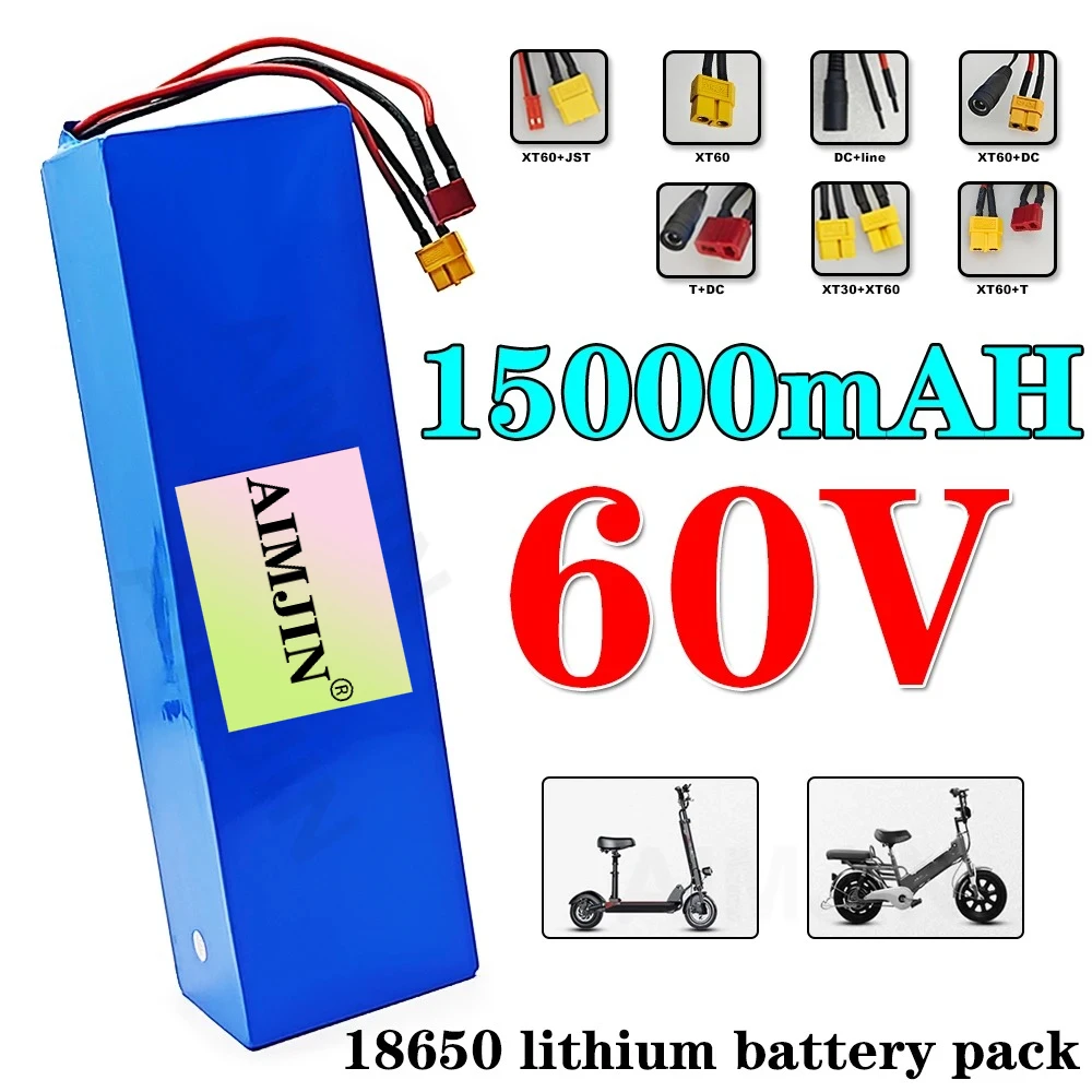 18650 60V 15Ah battery 16S4P battery suitable for Electric vehicle Motorcycle,Scooter,Bicycle Motor Replace battery
18650 60V 15Ah battery 16S4P battery suitable for Electric vehicle Motorcycle,Scooter,Bicycle Motor Replace battery