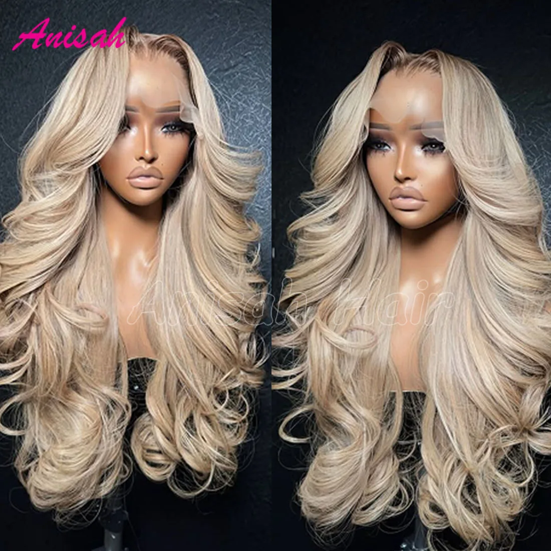 Ombre Ash Blonde With Dark Root Colored Lace Front Wigs Human Hair For Women Lace Closure Glueless Raw Remy Hair Wigs
Ombre Ash Blonde With Dark Root Colored Lace Front Wigs Human Hair For Women Lace Closure Glueless Raw Remy Hair Wigs