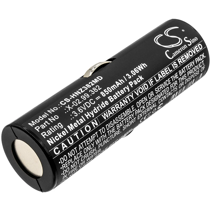 Ni-MH Medical Battery for Heine, 3.6V, 850mAh, Compatible Models:Beta Handles, ophthalmoscope Beta 200, ophthalmoscope Beta 200s
Ni-MH Medical Battery for Heine, 3.6V, 850mAh, Compatible Models:Beta Handles, ophthalmoscope Beta 200, ophthalmoscope Beta 200s