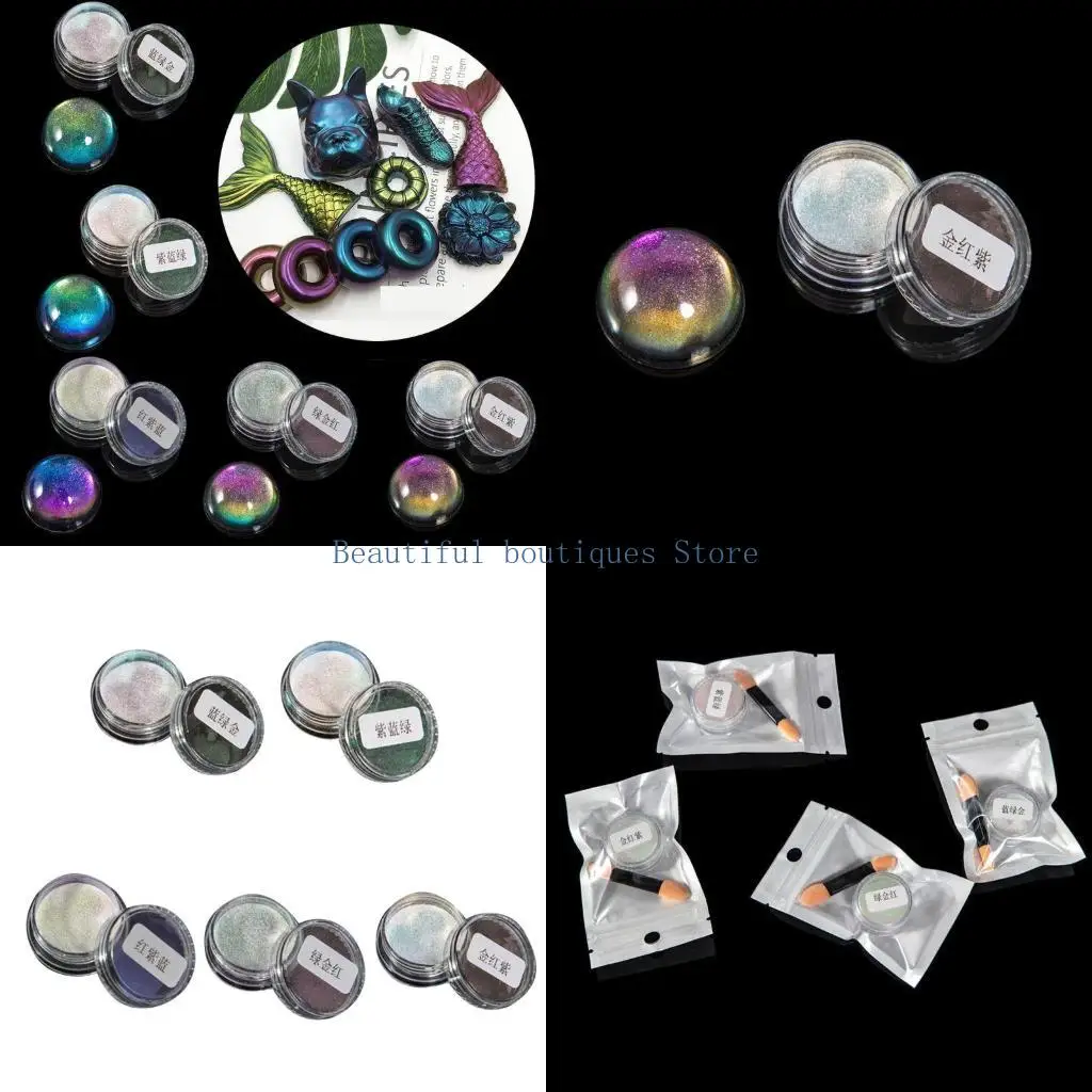 U4LF 5 цветов Colorshift Пигменты Порошковые стаканы Порошковый пигмент для покраски поделок
U4LF 5 цветов Colorshift Пигменты Порошковые стаканы Порошковый пигмент для покраски поделок