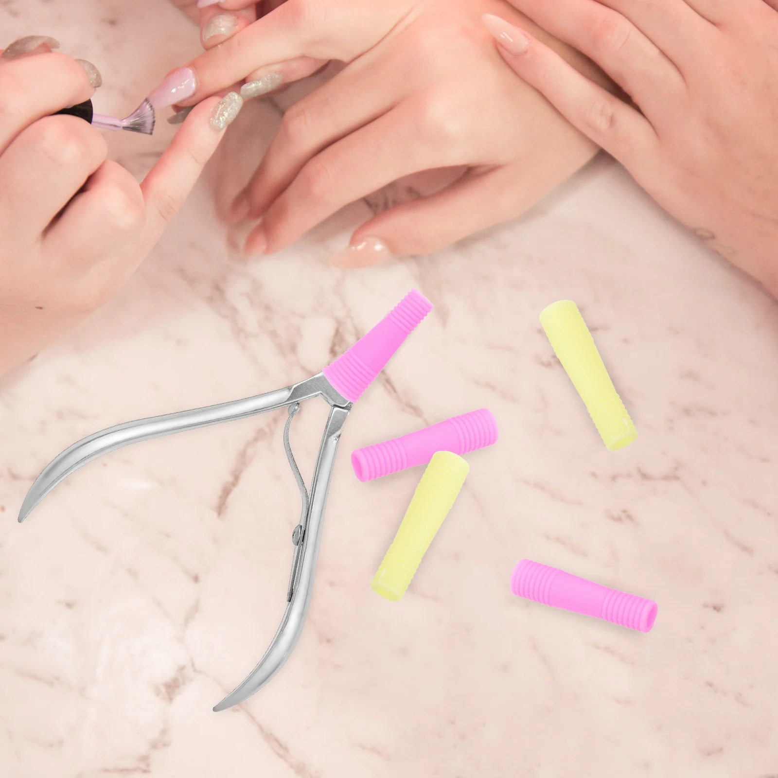 6pcs Silicone Tweezer Covers Protective Cases for Manicure Scissors Non-Slip Durable Compact Lightweight Storage
6pcs Silicone Tweezer Covers Protective Cases for Manicure Scissors Non-Slip Durable Compact Lightweight Storage