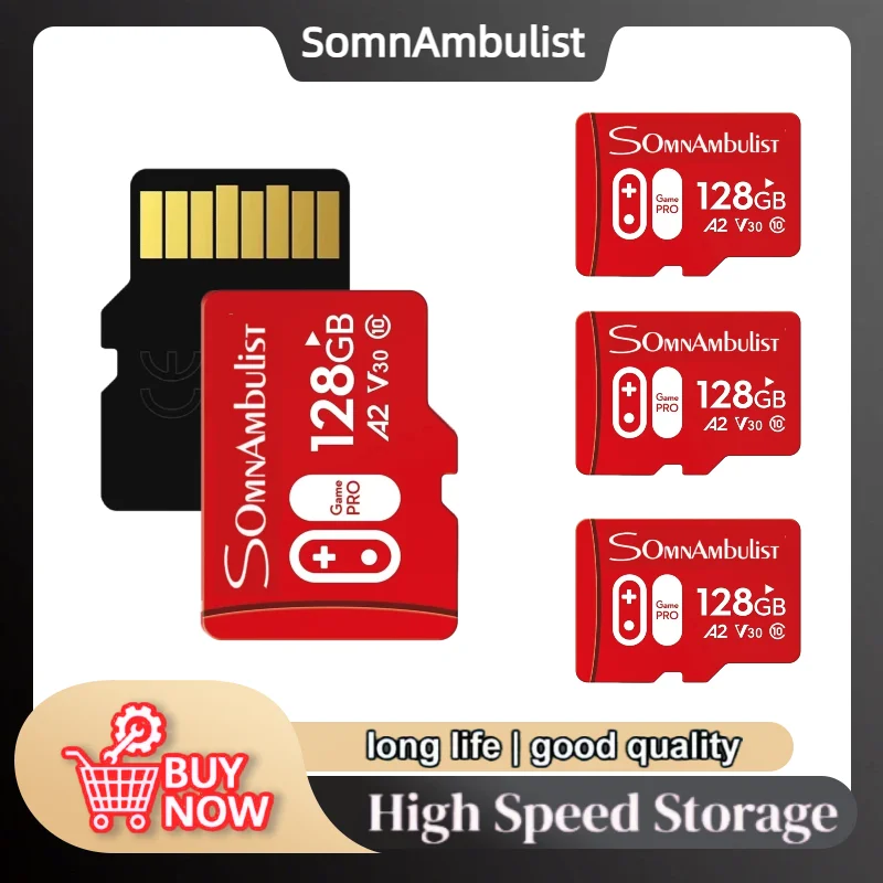SomnAmbuList Micro tf SD Card 32GB 64GB High Speed Class 10 Real Capacity Mini SD Memory Card TF Card for Smartphone
SomnAmbuList Micro tf SD Card 32GB 64GB High Speed Class 10 Real Capacity Mini SD Memory Card TF Card for Smartphone