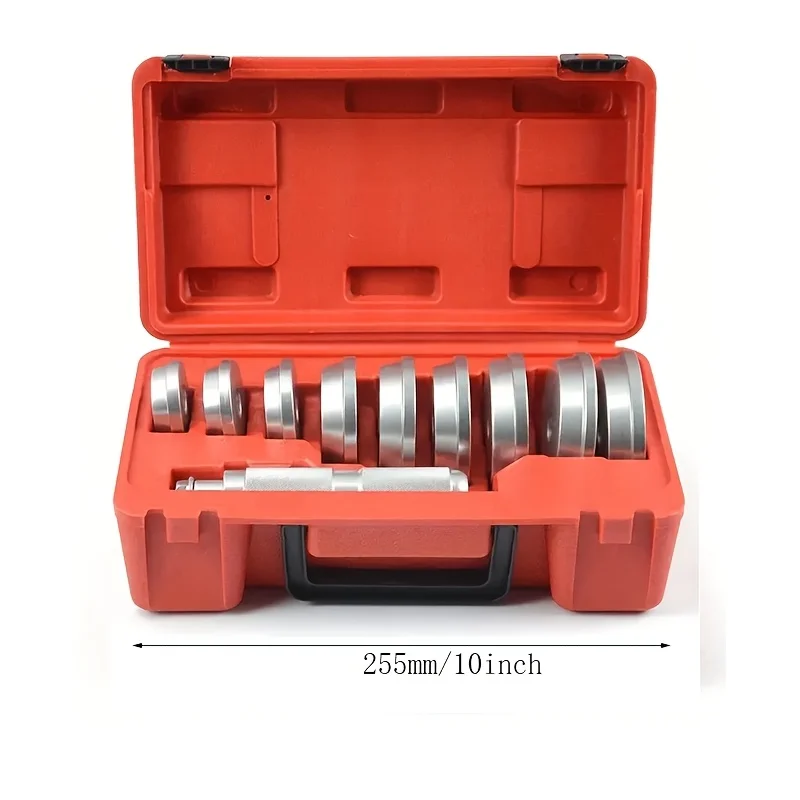10 Bearing Racing and Sealed Drive Kit, Including Sealed Drive and 9 Bearing Adapters, Sealed Installation Bearing Drive Kit
10 Bearing Racing and Sealed Drive Kit, Including Sealed Drive and 9 Bearing Adapters, Sealed Installation Bearing Drive Kit