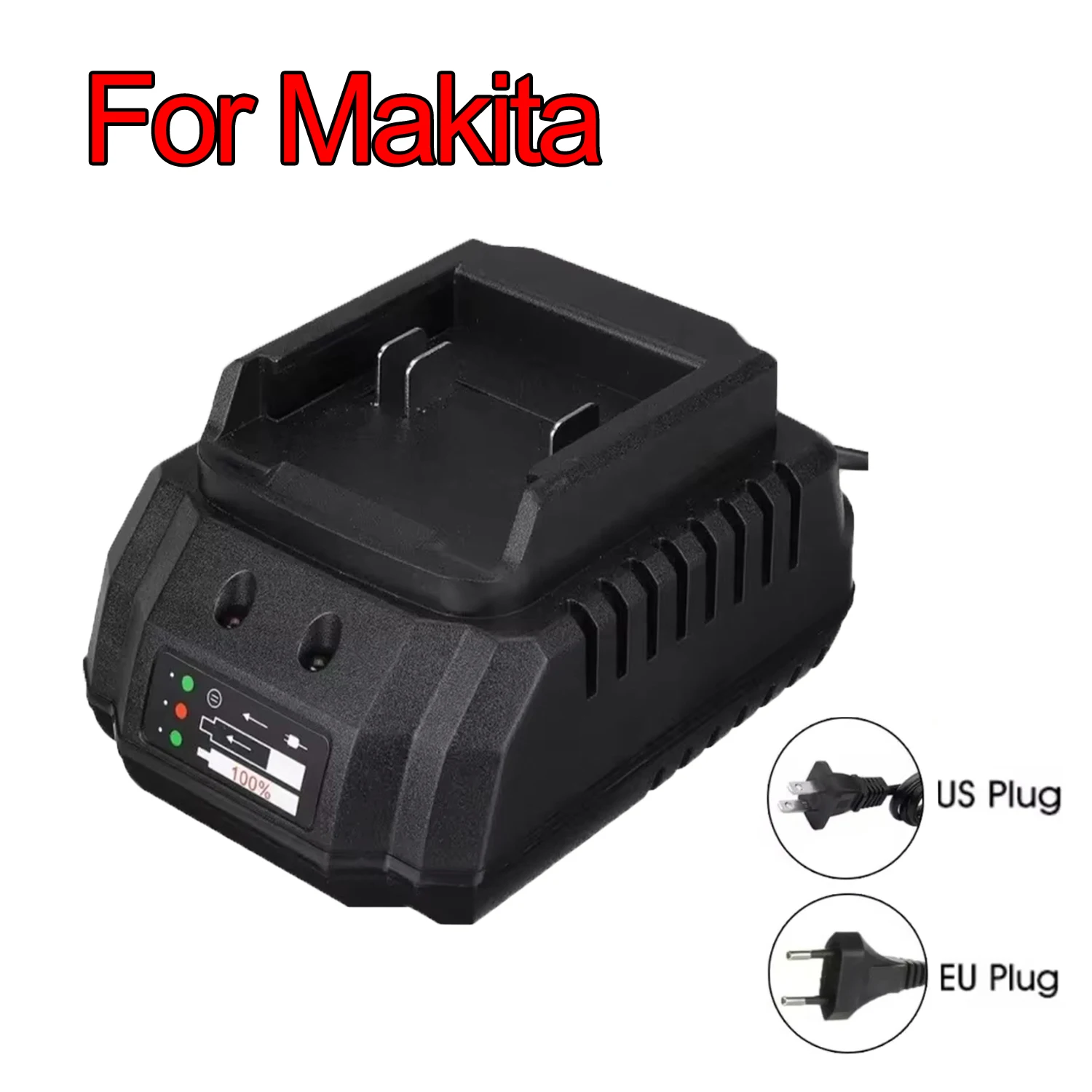 Универсальное зарядное устройство для модели Makita 18 В 21 В, литий-ионное BL1415 BL1420 BL1815 BL1830, дрель, электрический инструмент, зарядное устройство, новинка
Универсальное зарядное устройство для модели Makita 18 В 21 В, литий-ионное BL1415 BL1420 BL1815 BL1830, дрель, электрический инструмент, зарядное устройство, новинка