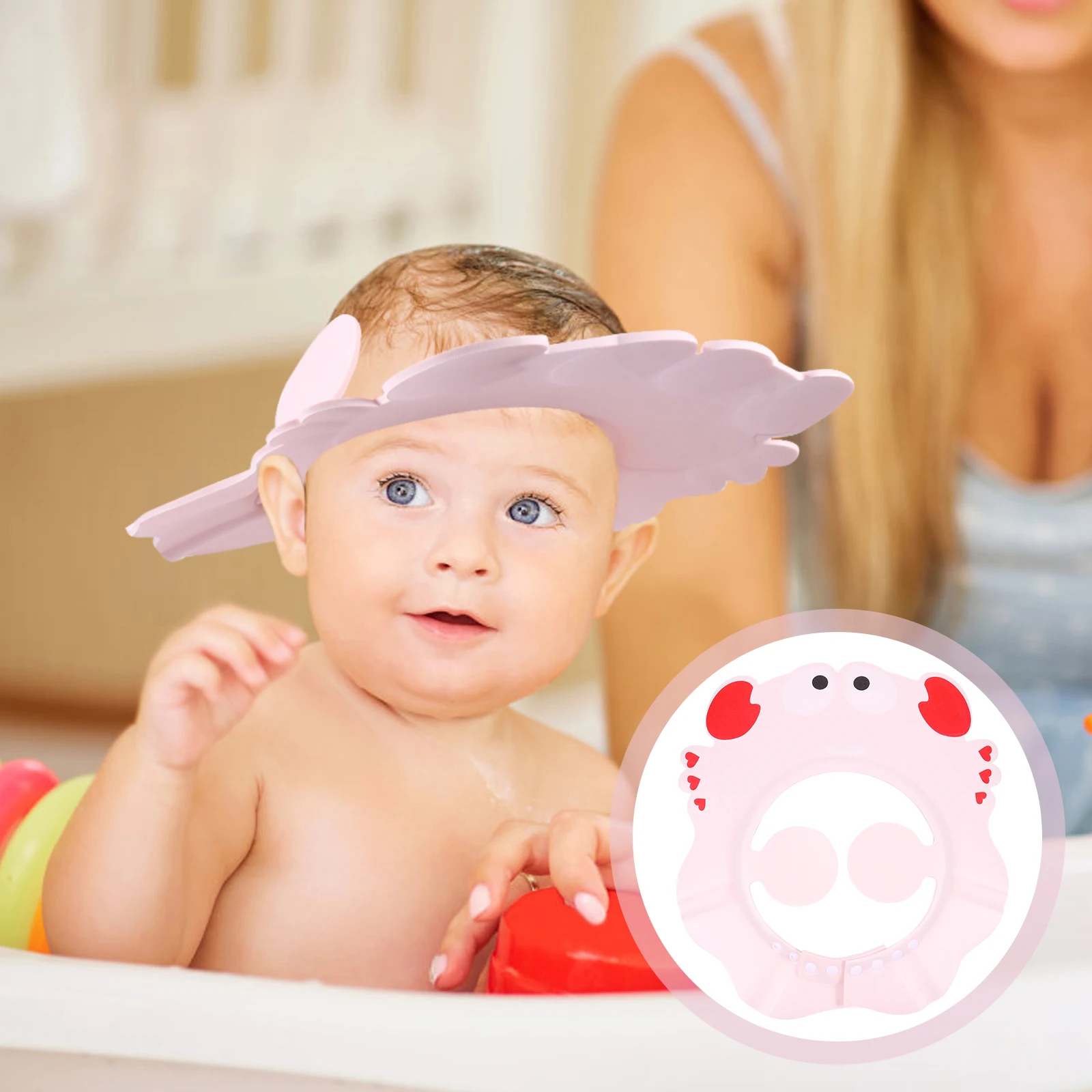 Shampoo Cap Baby Hair Washing Shield Kids Toddler Ear Protector Visor Bathing Hat Infant EVA Material Waterproof
Shampoo Cap Baby Hair Washing Shield Kids Toddler Ear Protector Visor Bathing Hat Infant EVA Material Waterproof