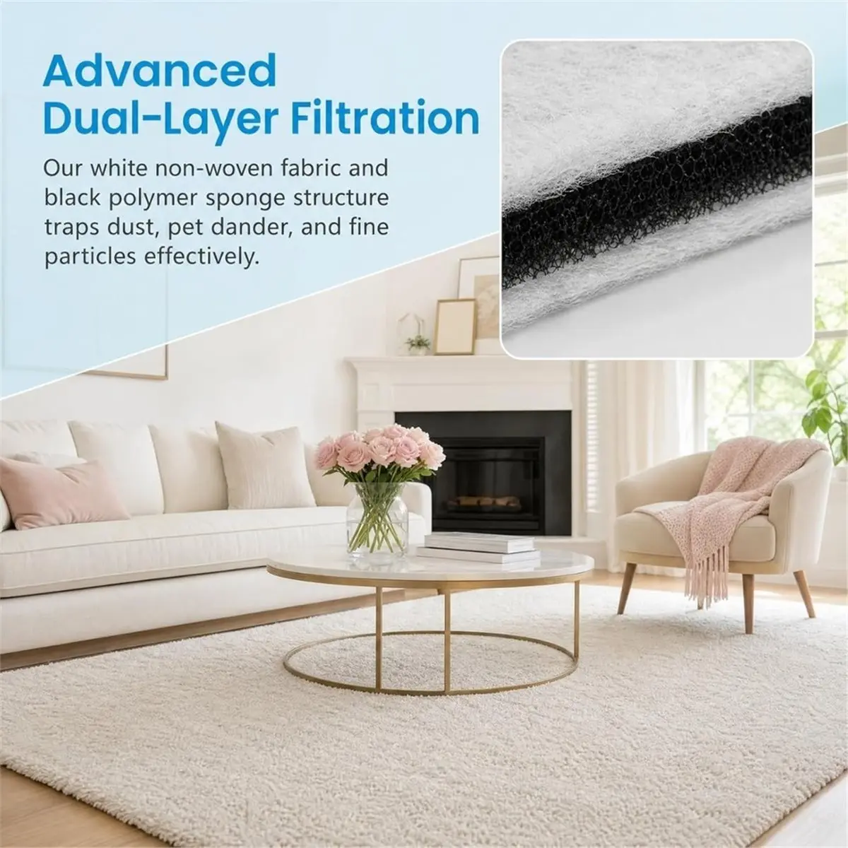 8Pc -1 86883 HEPA Replacement Vacuum Filters:for & Whispertone,for Models 20-86883
8Pc -1 86883 HEPA Replacement Vacuum Filters:for & Whispertone,for Models 20-86883