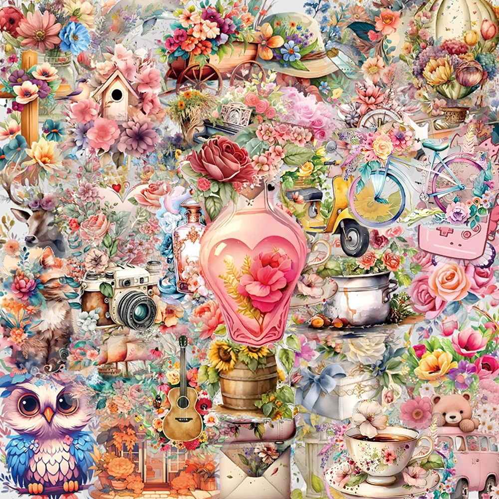 10/30/50pcs Transparent Pink Flowers Cartoon Stickers Aesthetic Waterproof Dreamy Decoration Decals Graffiti Guitar Laptop
10/30/50pcs Transparent Pink Flowers Cartoon Stickers Aesthetic Waterproof Dreamy Decoration Decals Graffiti Guitar Laptop